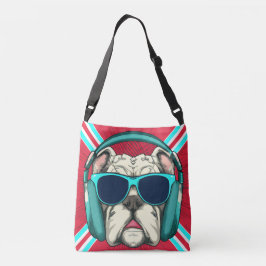 Groove Pup All-Over-Print Cross Body Bag Crossbody Tas