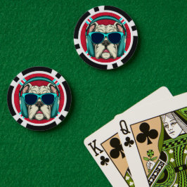 Groove Pup Poker Chips