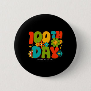 Groovy 100 dagen van school leerling leraren Kinde Ronde Button 5,7 Cm