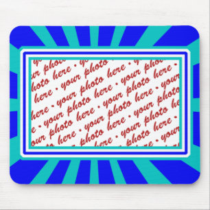 Groovy 1970's Retro Photo Lijst Muismat