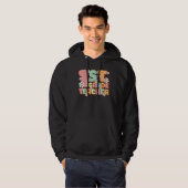 Groovy 1st First Grade Teacher Back to School Firs Hoodie (Voorkant volledig)