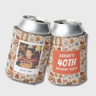 Groovy 40e Verjaardag Foto Kan Koeler