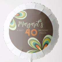 Groovy 40th Verjaardagsfeest 70s Hippie Flower