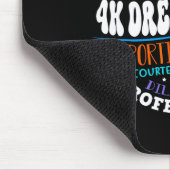 Groovy 4k Dream Team Teacher Kindergarten Kinder E Muismat (Hoek)