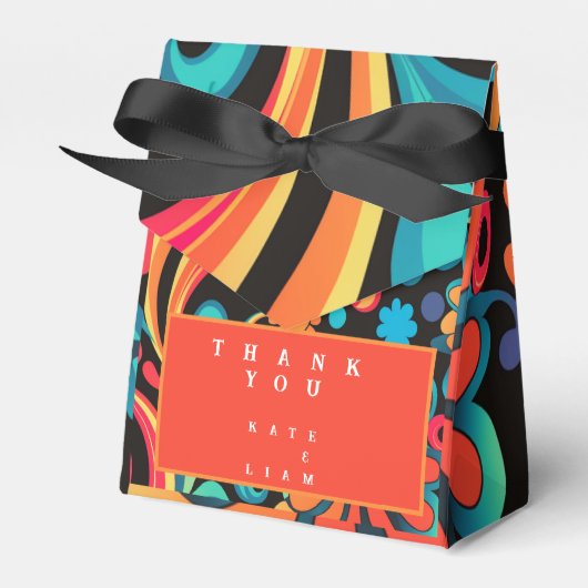 Groovy 70’s bedankdoosjes (Voorkant Zijde)