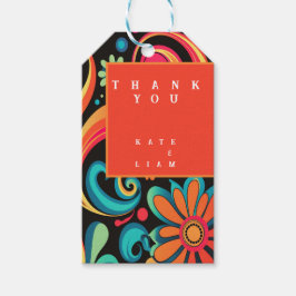 Groovy 70’s cadeaulabel