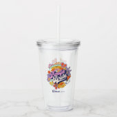 Groovy 70s Bachelorette Boogie Bride ID929 Acryl Drinkbeker (Voorkant)