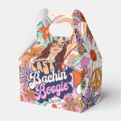 Groovy 70s Bachelorette Last Bachin' Boogie ID929 Bedankdoosjes (Voorkant Zijde)
