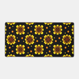 Groovy 70s Daisy Flower Power Pattern
