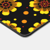 Groovy 70s Daisy Flower Power Pattern Bureaumat (Hoek)