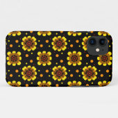 Groovy 70s Daisy Flower Power Pattern Case-Mate iPhone Case (Achterkant (horizontaal))