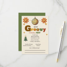 Groovy 70s Kerstfeest