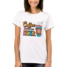 Groovy 70s Luipaardprint Koffie Maakt Me Aardiger