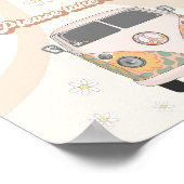 groovy 70s retro favors sign poster (Hoek)