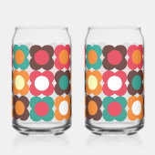 Groovy 70s Retro Flower Pattern | Bold Boho Floral (Gauche)