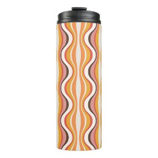 Groovy, 70s retro stijl bedrukt reisbeker thermosbeker