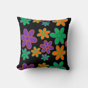 Groovy 70s Sierkussen met ventilatorstijl