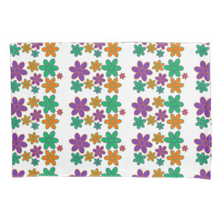 Groovy 70s Style Flower Tissue Paper Kussensloop