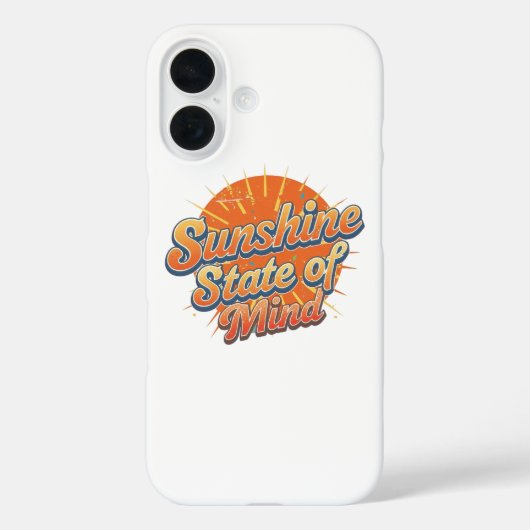Groovy 70s Style Summer Sunset Case-Mate iPhone Case (Achterkant)