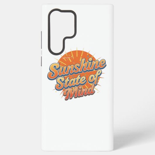 Groovy 70s Style Summer Sunset Samsung Galaxy Hoesje (Achterkant)