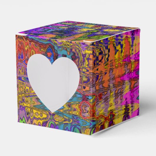 Groovy Abstract Bedankdoosjes (Voorkant Zijde)