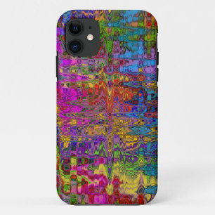 Groovy Abstract iPhone 11 Hoesje