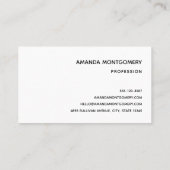 Groovy Abstracte Swirls en Cirkels Cool Visitekaartje (Achterkant)