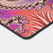 Groovy Abstrait Digital Funky Boho Spirale Fractal (Coin)