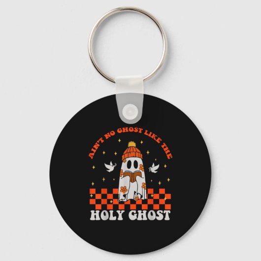 Groovy Ain’t No Ghost Like The Holy Christian Hall Sleutelhanger (Voorkant)