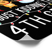 Groovy All Is Calm Just Kidding This Is 5th Grade Poster (Hoek)