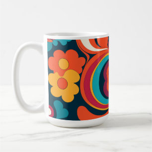 Groovy Art Coffee Mok