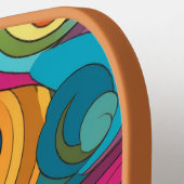 Groovy Art Pickleball Paddle (Links Detail)