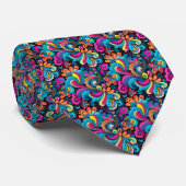 Groovy Art Stropdas (Opgerold)