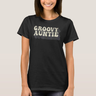 Groovy Auntie 70s Aesthetische Nostalgia Retro 197 T-shirt