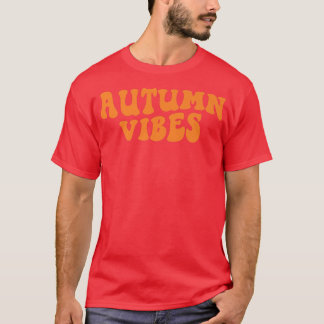 Groovy Autumn Vibes retro its Herfst Yall Autumn T T-shirt