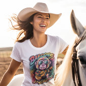 Groovy Baboon: Bavianen zijn aap-absoluut cool T-shirt