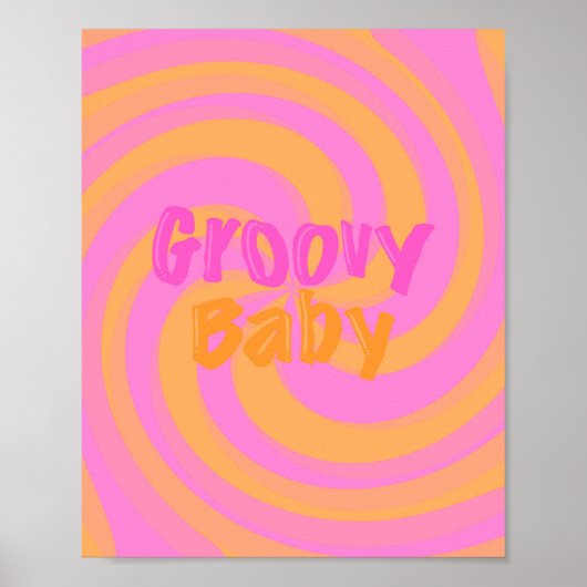 Groovy Baby Poster (Voorkant)