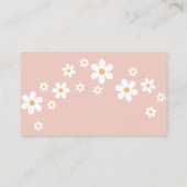 Groovy Baby Retro Baby shower Book Request Enclosu Informatiekaartje (Achterkant)