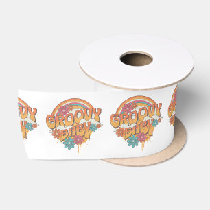 Groovy Baby retro stijl ontwerp Lint