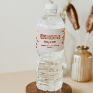 Groovy Baby Water Fles Sticker