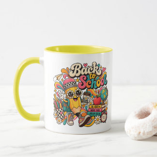 Groovy Back to School Mok Kopie Kleurpotlood Stude