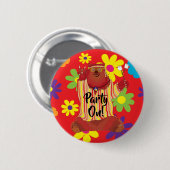 Groovy Beer Button (Voorkant /achterkant)