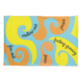Groovy Beer Pillow Hoesje Kussensloop (Achterkant)