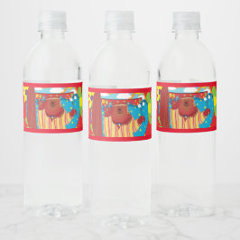 Groovy Beer waterflesetiket Waterfles Etiket
