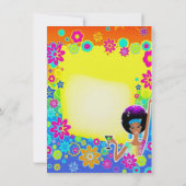 Groovy Birthday Kaart (Achterkant)