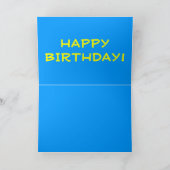 GrOoVy BiRtHDay Kaart (Binnen)