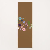 Groovy Bloemen en Golven Yogamat (Voorkant)