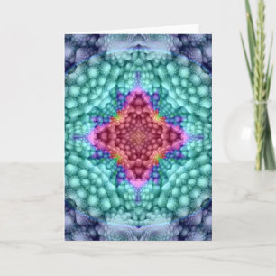 Groovy Blue  Wenskaarten & enveloppen Kaart