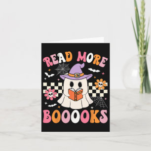 Groovy Boeken Ghost Lees Verder Boeken Grappige Le Kaart