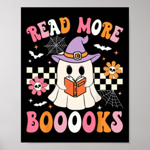 Groovy Boeken Ghost Lees Verder Boeken Grappige Le Poster